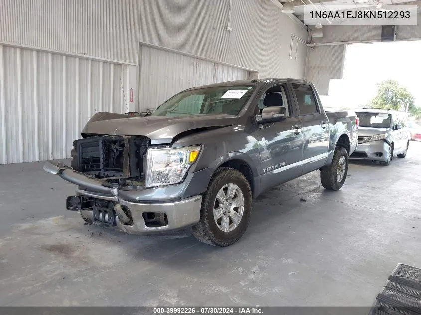 1N6AA1EJ8KN512293 2019 Nissan Titan Sv