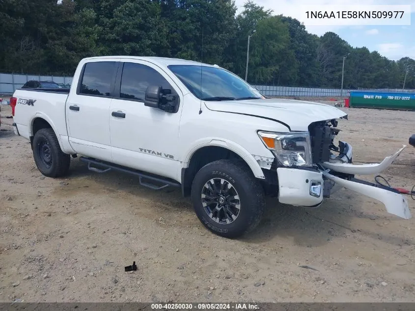 2019 Nissan Titan Pro-4X VIN: 1N6AA1E58KN509977 Lot: 40250030