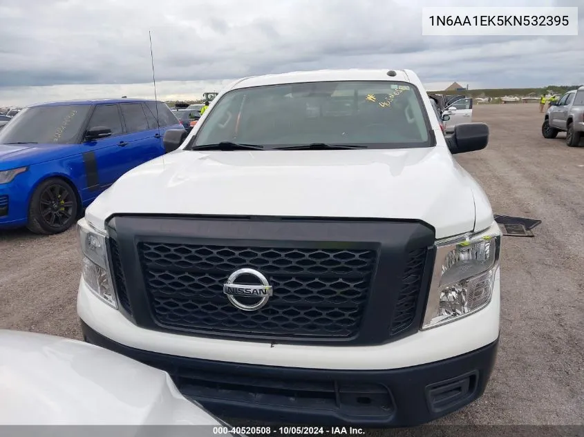 1N6AA1EK5KN532395 2019 Nissan Titan S/Sv