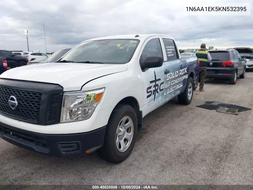 1N6AA1EK5KN532395 2019 Nissan Titan S/Sv