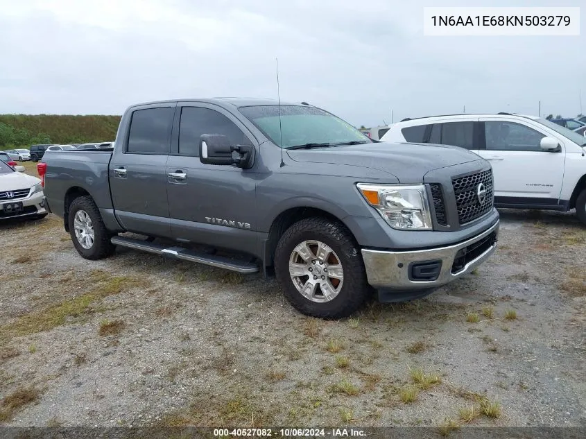 2019 Nissan Titan Sv VIN: 1N6AA1E68KN503279 Lot: 40527082