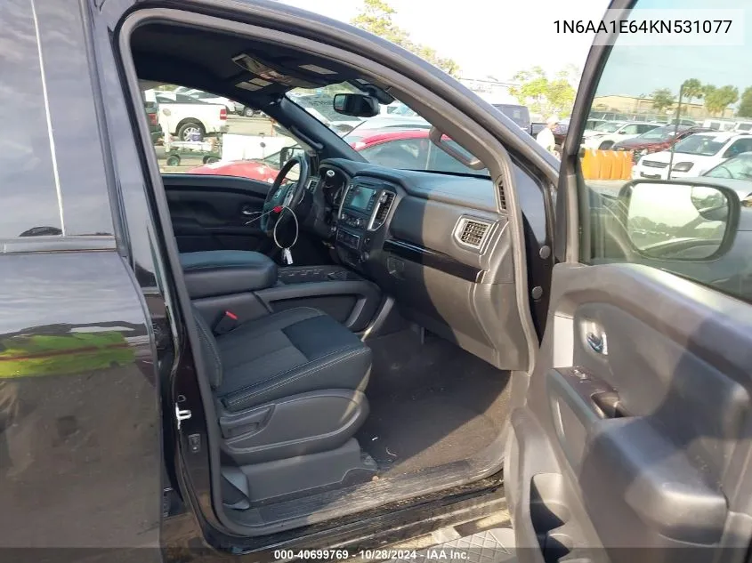 1N6AA1E64KN531077 2019 Nissan Titan Sv