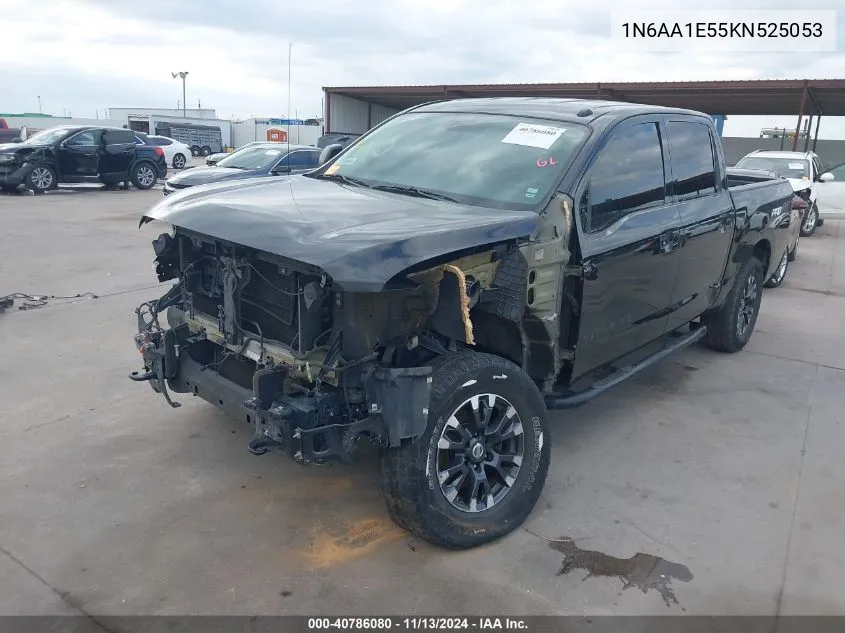 1N6AA1E55KN525053 2019 Nissan Titan Pro-4X