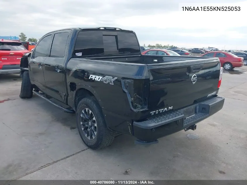 1N6AA1E55KN525053 2019 Nissan Titan Pro-4X