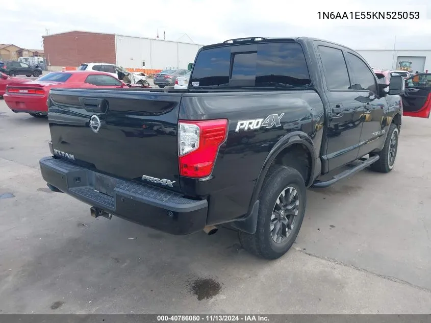 1N6AA1E55KN525053 2019 Nissan Titan Pro-4X