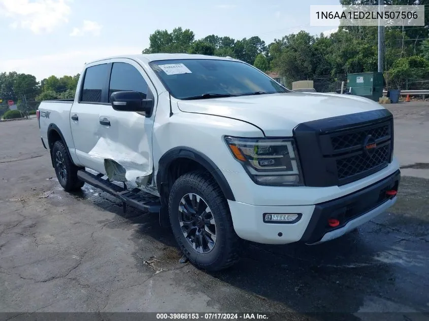 1N6AA1ED2LN507506 2020 Nissan Titan Pro-4X 4X4