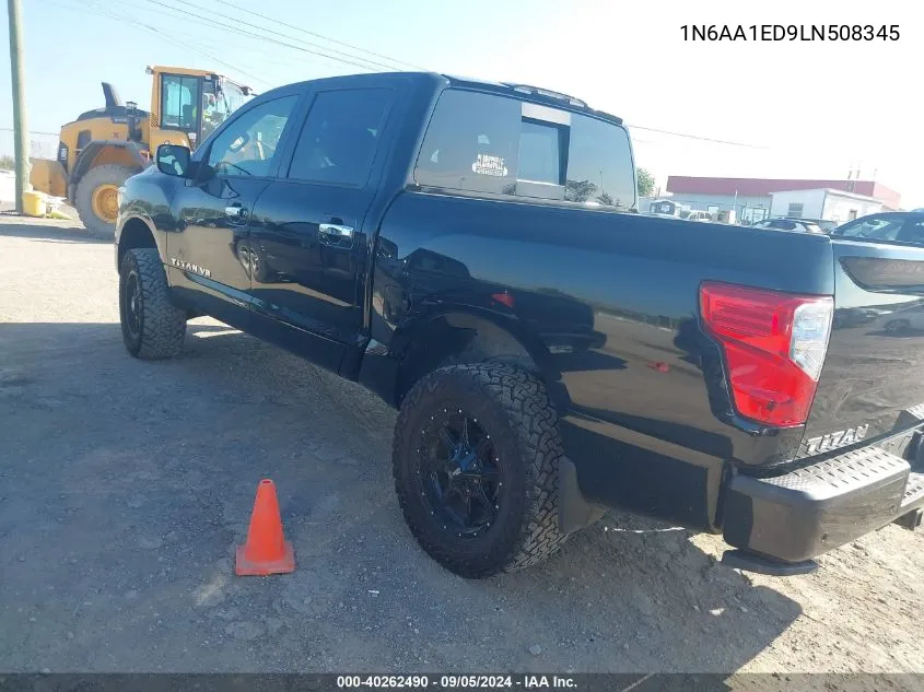 1N6AA1ED9LN508345 2020 Nissan Titan Sv 4X4