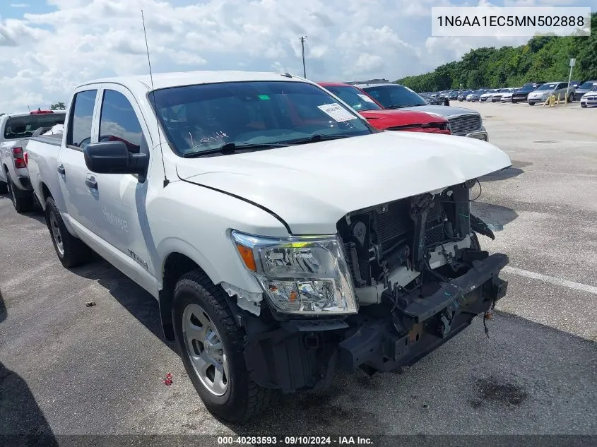 1N6AA1EC5MN502888 2021 Nissan Titan S 4X4