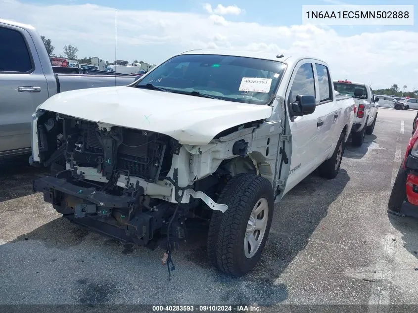 1N6AA1EC5MN502888 2021 Nissan Titan S 4X4