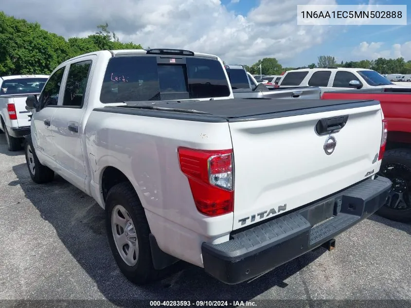 1N6AA1EC5MN502888 2021 Nissan Titan S 4X4