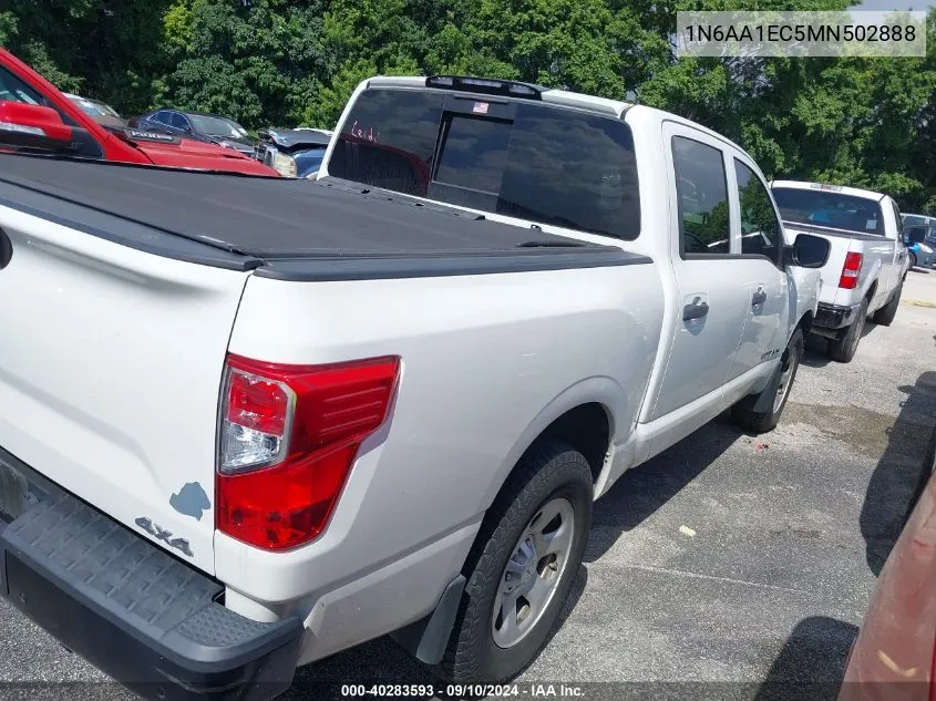 1N6AA1EC5MN502888 2021 Nissan Titan S 4X4