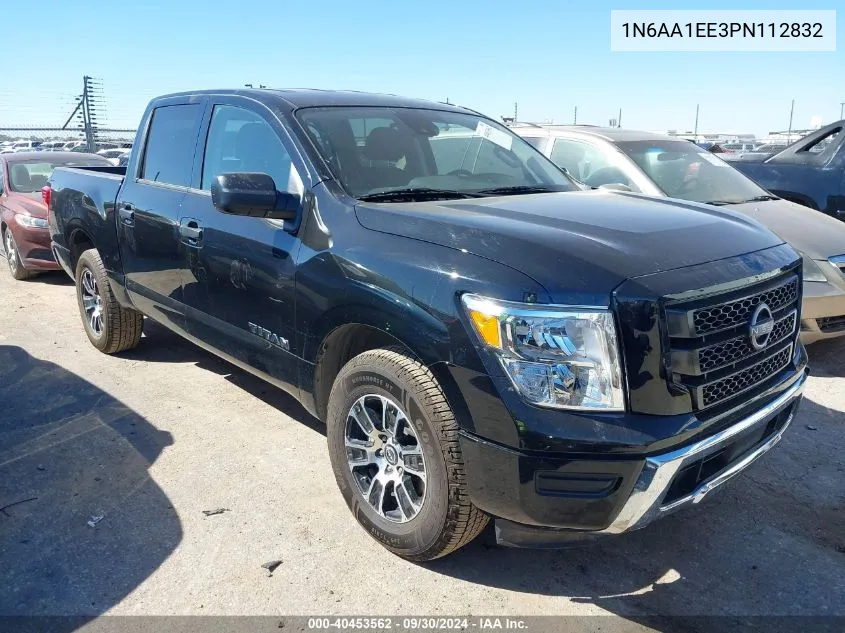 2023 Nissan Titan S VIN: 1N6AA1EE3PN112832 Lot: 40453562