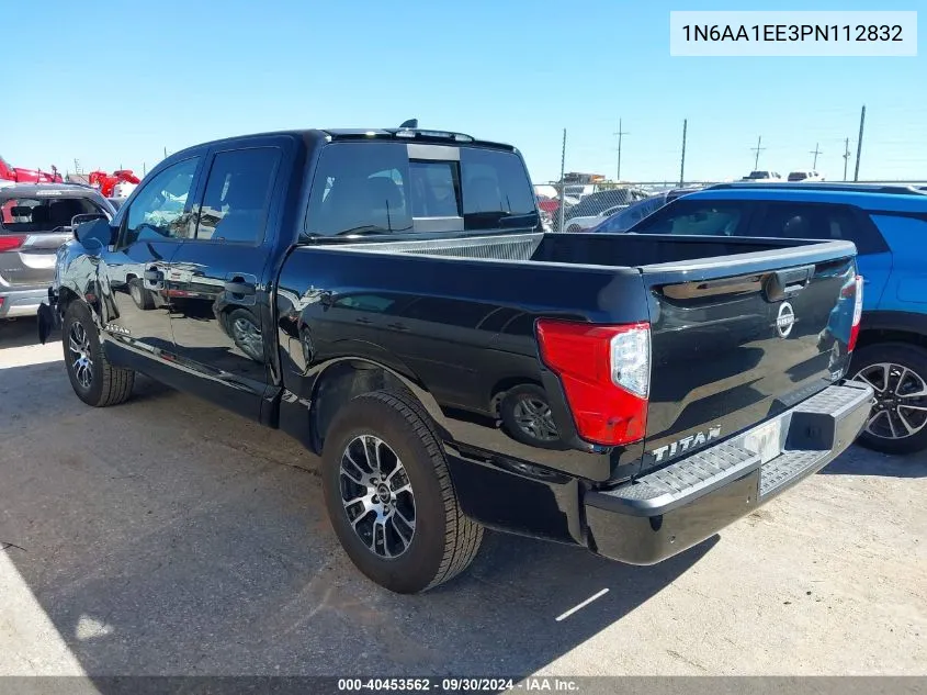 2023 Nissan Titan S VIN: 1N6AA1EE3PN112832 Lot: 40453562