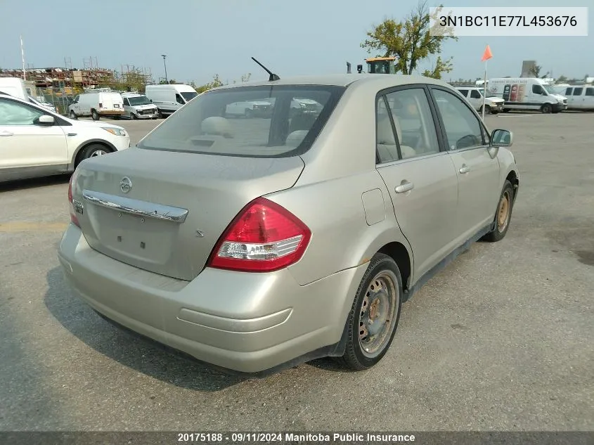 3N1BC11E77L453676 2007 Nissan Versa 1.8 S