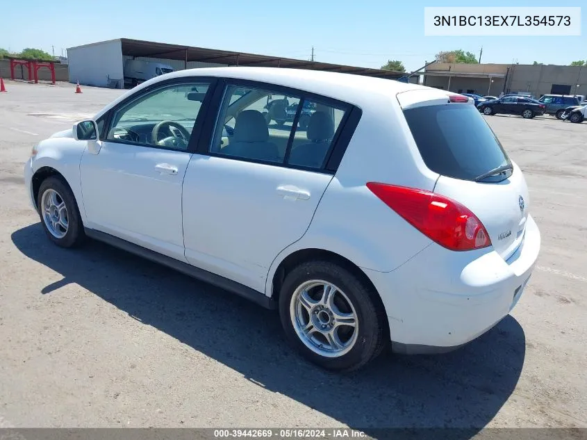 2007 Nissan Versa 1.8S VIN: 3N1BC13EX7L354573 Lot: 39442669