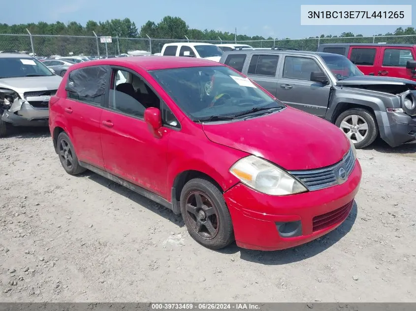 2007 Nissan Versa 1.8S VIN: 3N1BC13E77L441265 Lot: 39733459