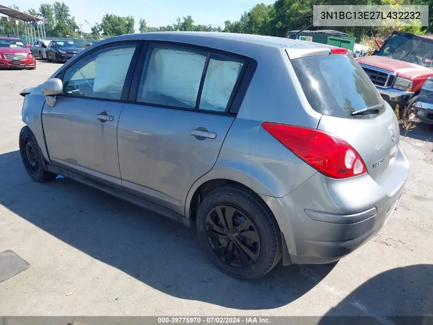 3N1BC13E27L432232 2007 Nissan Versa 1.8S