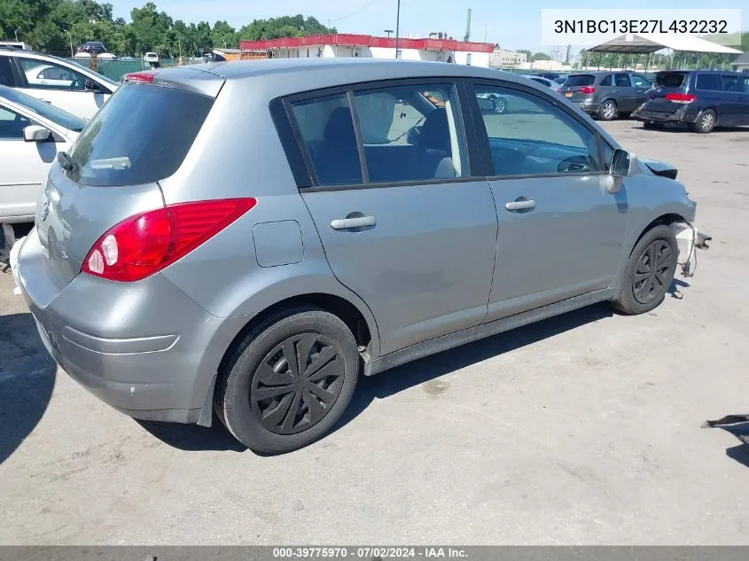 3N1BC13E27L432232 2007 Nissan Versa 1.8S