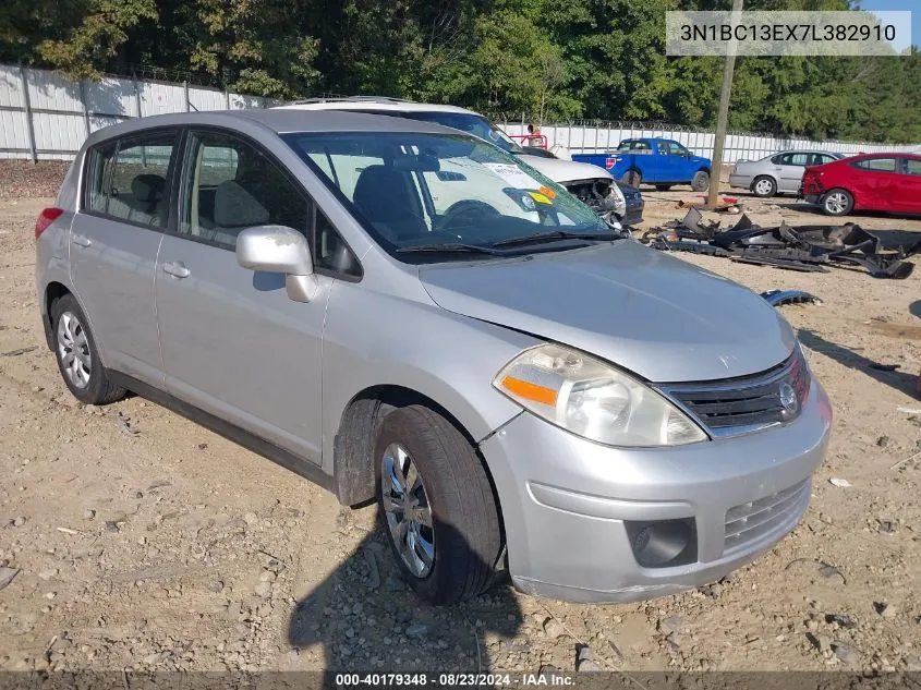 2007 Nissan Versa 1.8S VIN: 3N1BC13EX7L382910 Lot: 40179348