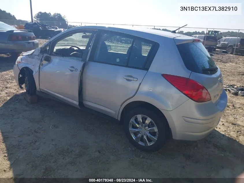 2007 Nissan Versa 1.8S VIN: 3N1BC13EX7L382910 Lot: 40179348