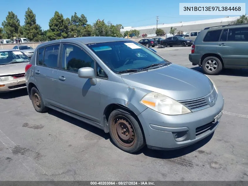 3N1BC13E97L384468 2007 Nissan Versa 1.8S