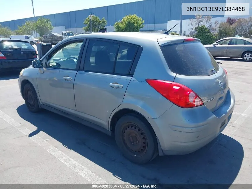 3N1BC13E97L384468 2007 Nissan Versa 1.8S