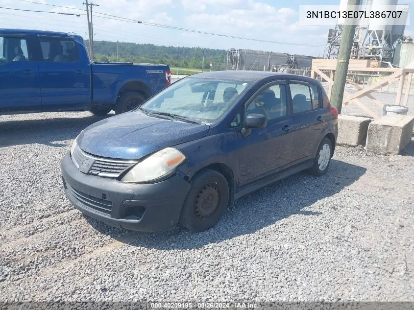 3N1BC13E07L386707 2007 Nissan Versa 1.8S