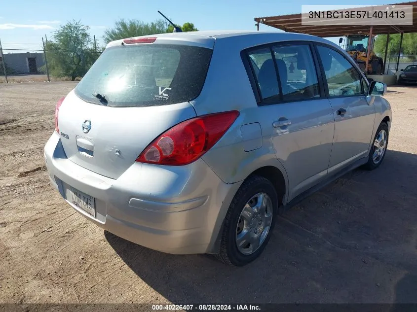 3N1BC13E57L401413 2007 Nissan Versa 1.8S