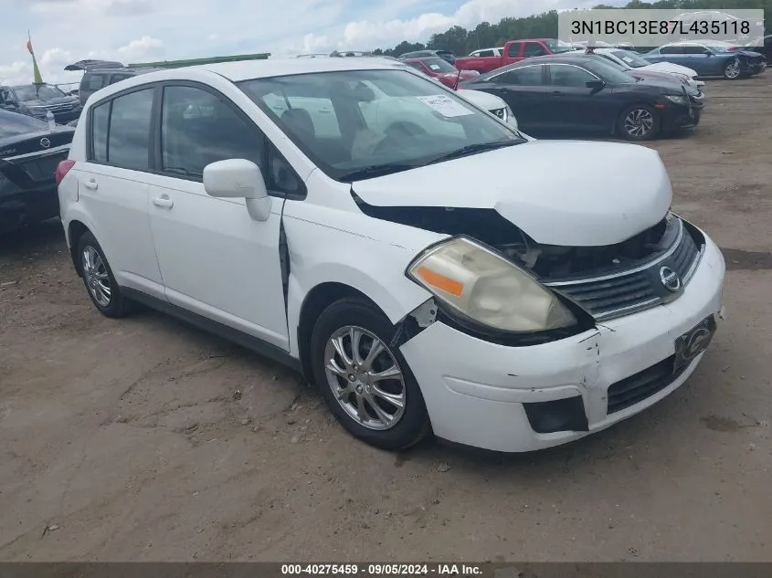 3N1BC13E87L435118 2007 Nissan Versa 1.8S