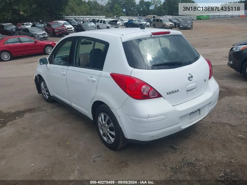 3N1BC13E87L435118 2007 Nissan Versa 1.8S