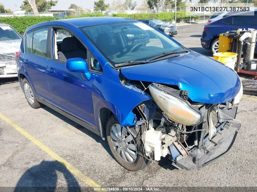 3N1BC13E27L387583 2007 Nissan Versa S/Sl