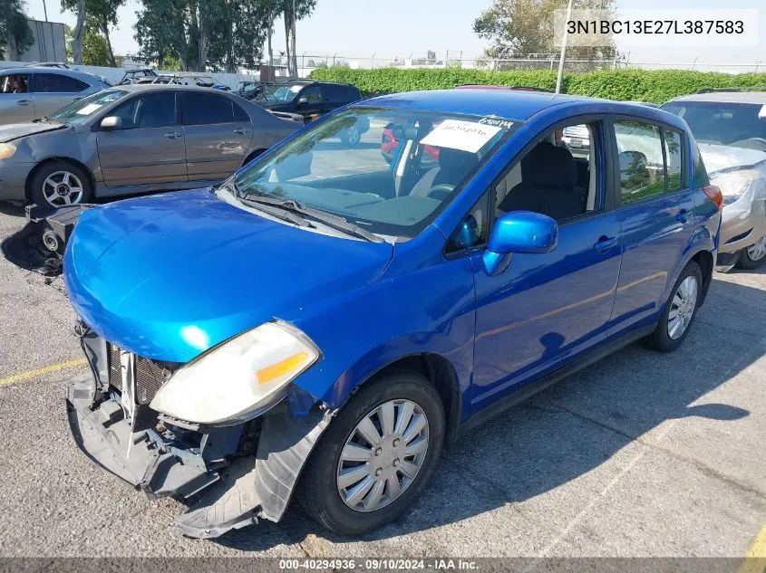 3N1BC13E27L387583 2007 Nissan Versa S/Sl