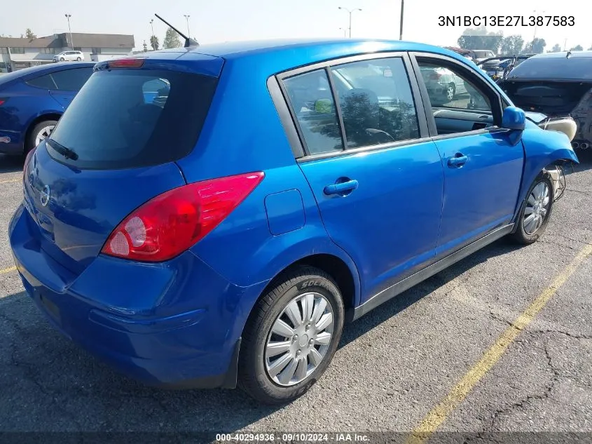 3N1BC13E27L387583 2007 Nissan Versa S/Sl