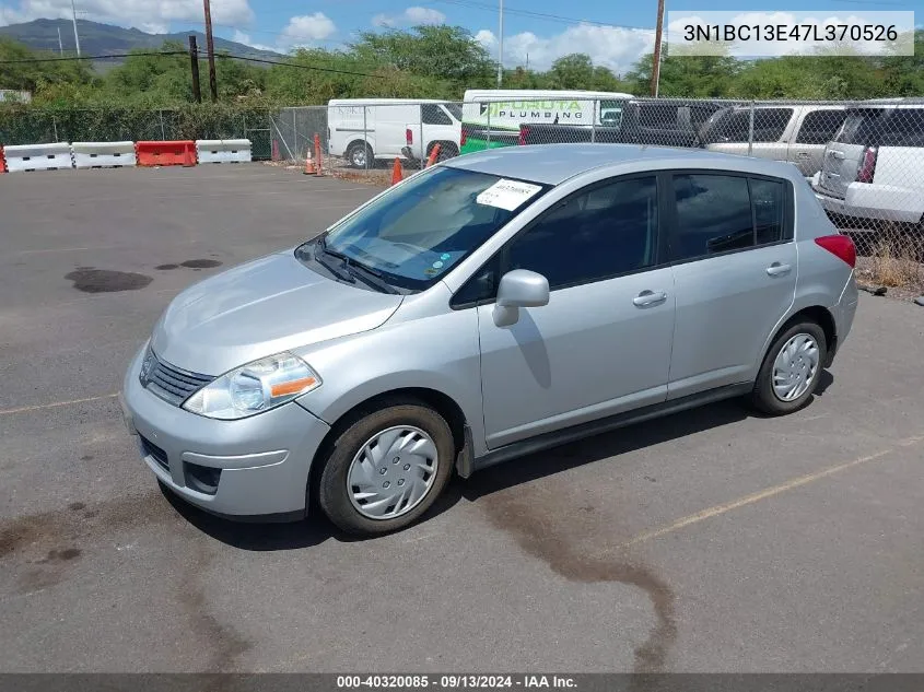 3N1BC13E47L370526 2007 Nissan Versa 1.8S