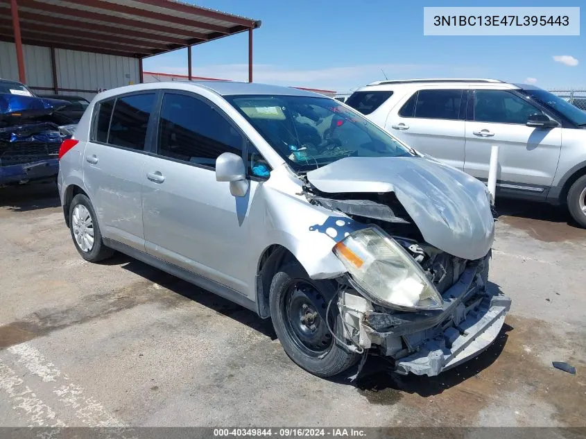 2007 Nissan Versa S/Sl VIN: 3N1BC13E47L395443 Lot: 40349844