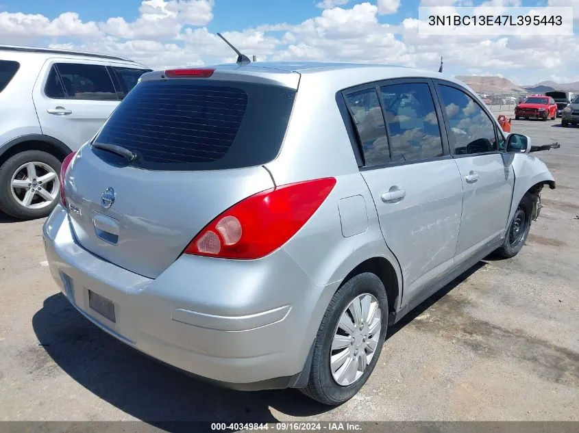 2007 Nissan Versa S/Sl VIN: 3N1BC13E47L395443 Lot: 40349844