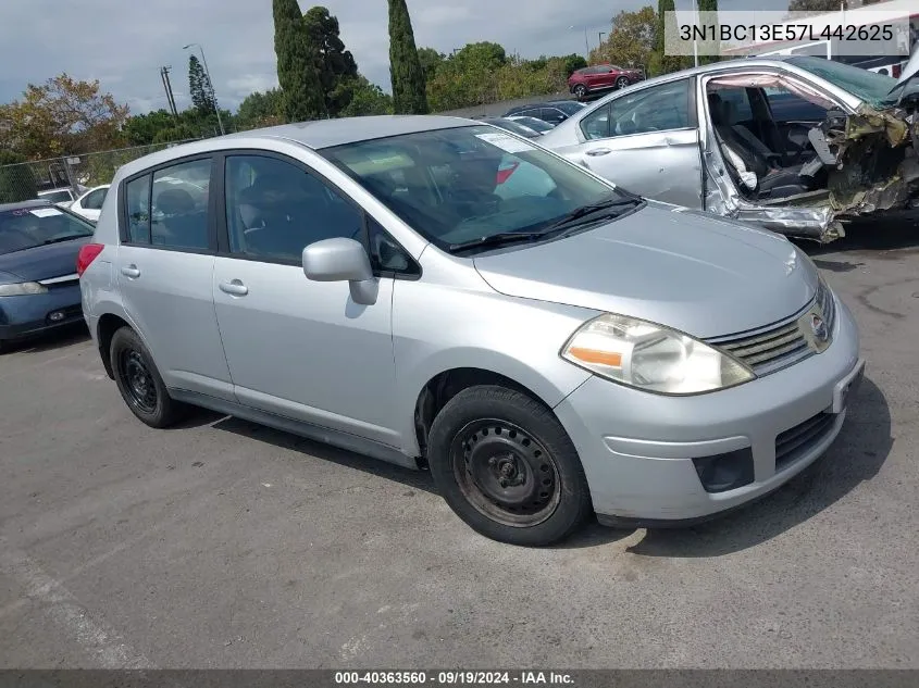 3N1BC13E57L442625 2007 Nissan Versa 1.8S