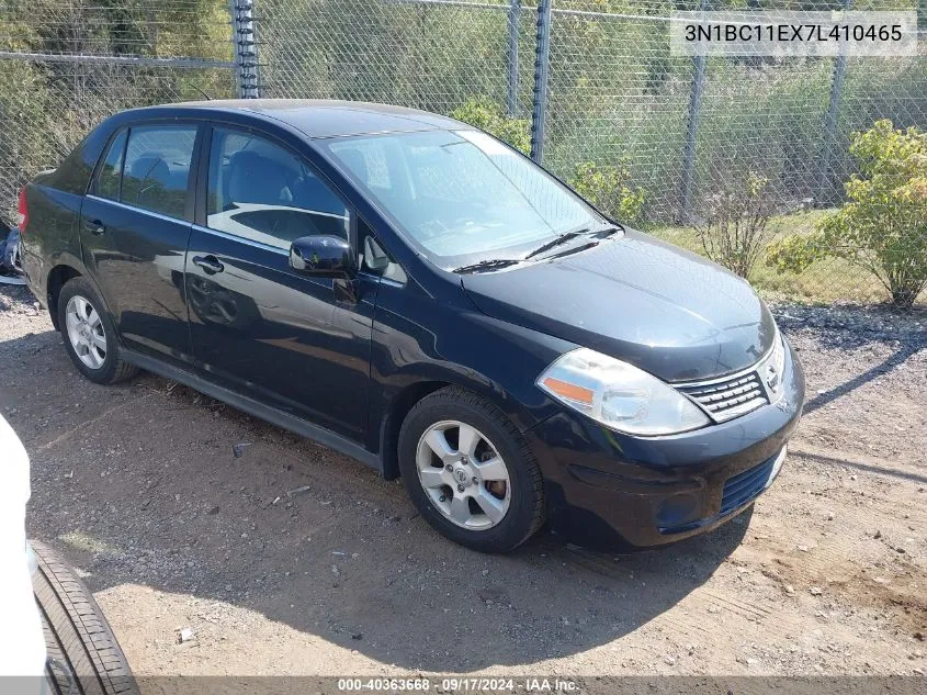 2007 Nissan Versa 1.8Sl VIN: 3N1BC11EX7L410465 Lot: 40363668