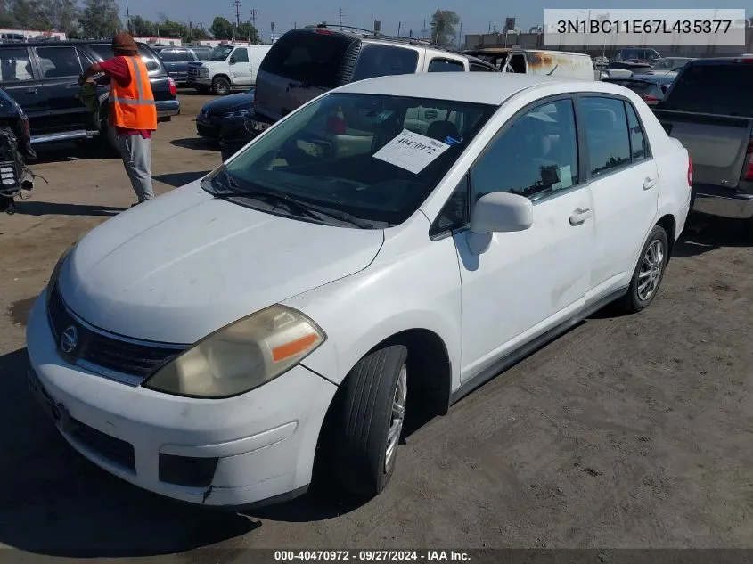 3N1BC11E67L435377 2007 Nissan Versa 1.8S