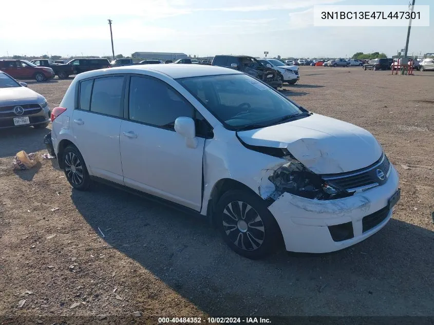 2007 Nissan Versa 1.8S VIN: 3N1BC13E47L447301 Lot: 40484352