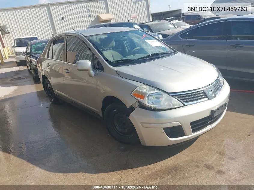 2007 Nissan Versa 1.8S VIN: 3N1BC11EX7L459763 Lot: 40498711