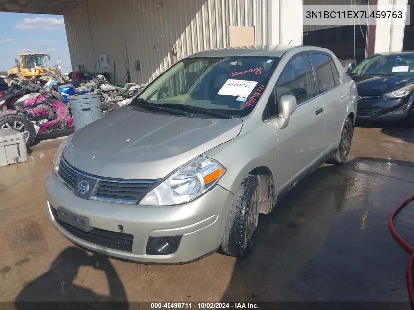 2007 Nissan Versa 1.8S VIN: 3N1BC11EX7L459763 Lot: 40498711