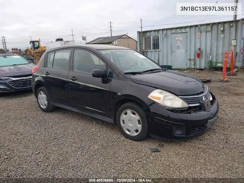 2007 Nissan Versa S/Sl VIN: 3N1BC13E97L361157 Lot: 40536655