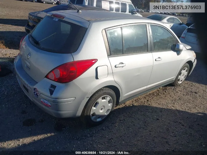 2007 Nissan Versa 1.8S VIN: 3N1BC13E57L376903 Lot: 40638654