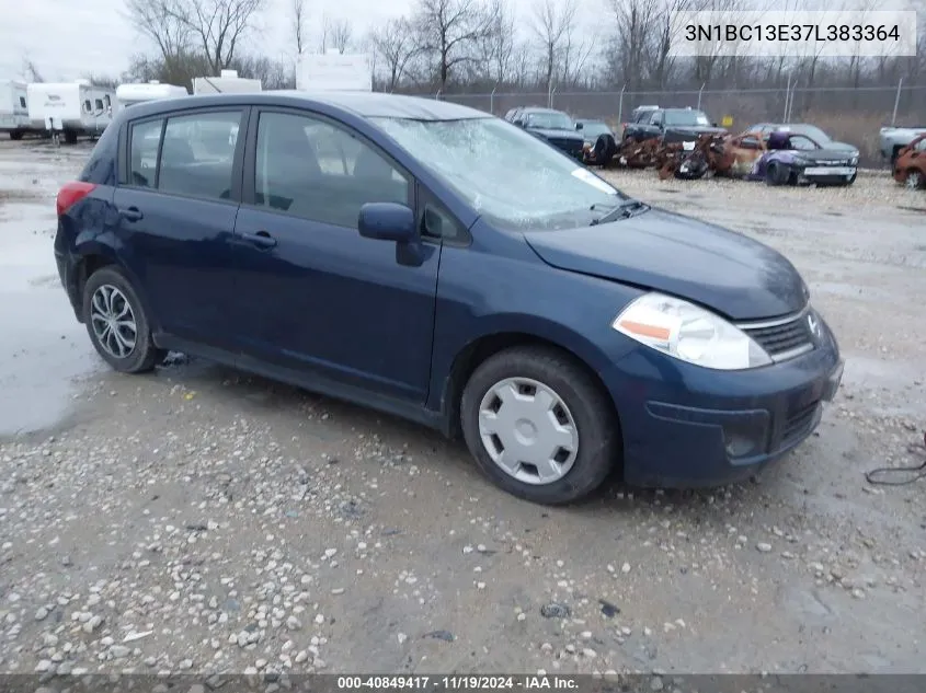 2007 Nissan Versa 1.8S VIN: 3N1BC13E37L383364 Lot: 40849417