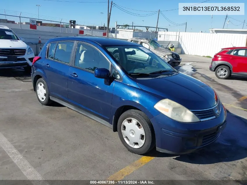 2007 Nissan Versa 1.8S VIN: 3N1BC13E07L368532 Lot: 40867395