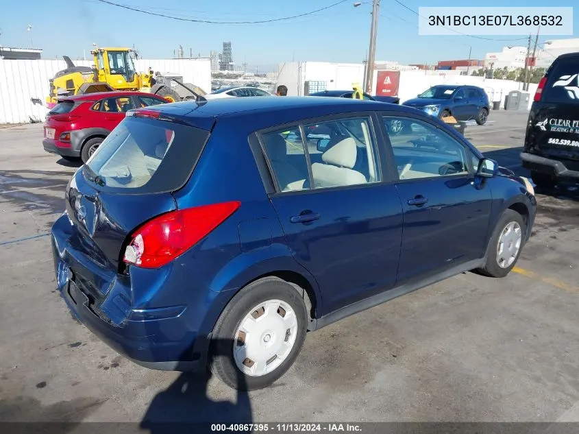 2007 Nissan Versa 1.8S VIN: 3N1BC13E07L368532 Lot: 40867395