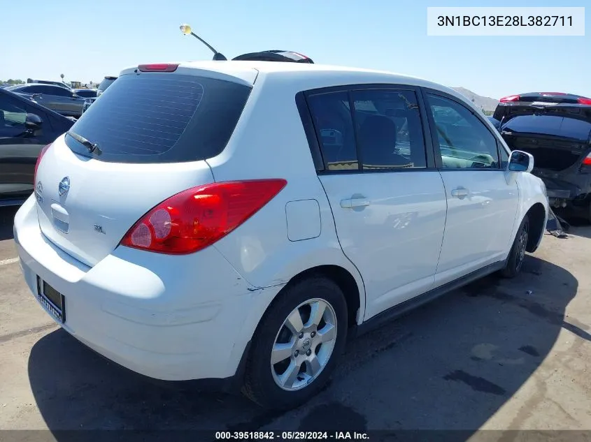 3N1BC13E28L382711 2008 Nissan Versa 1.8Sl