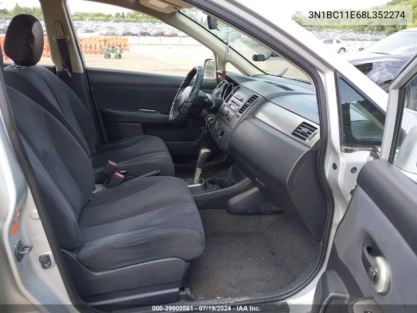 3N1BC11E68L352274 2008 Nissan Versa 1.8S