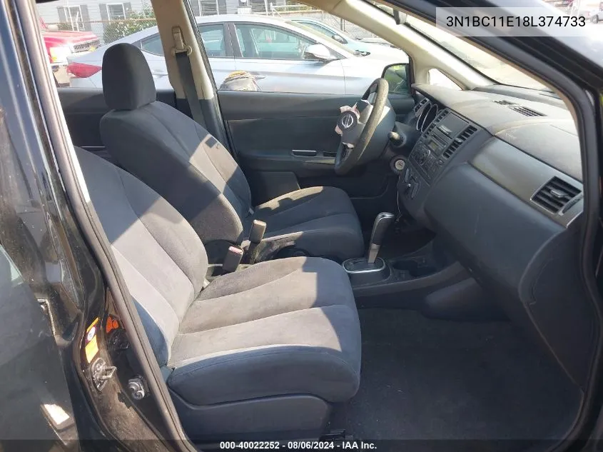 3N1BC11E18L374733 2008 Nissan Versa 1.8S